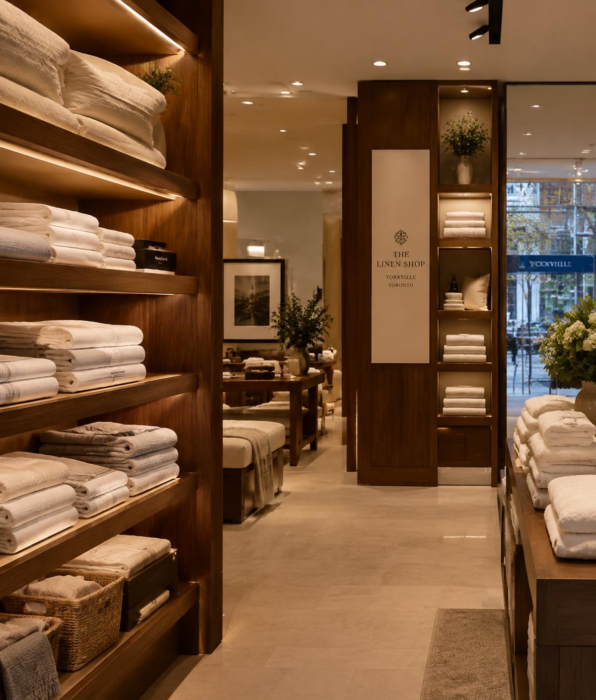 Palais Fine Linen Gallery in Yorkville